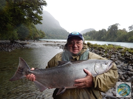 Fotos da pesca esportiva em Chaiten no Chile